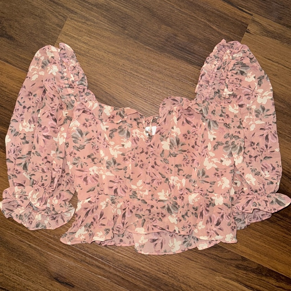 Astr Floral Top